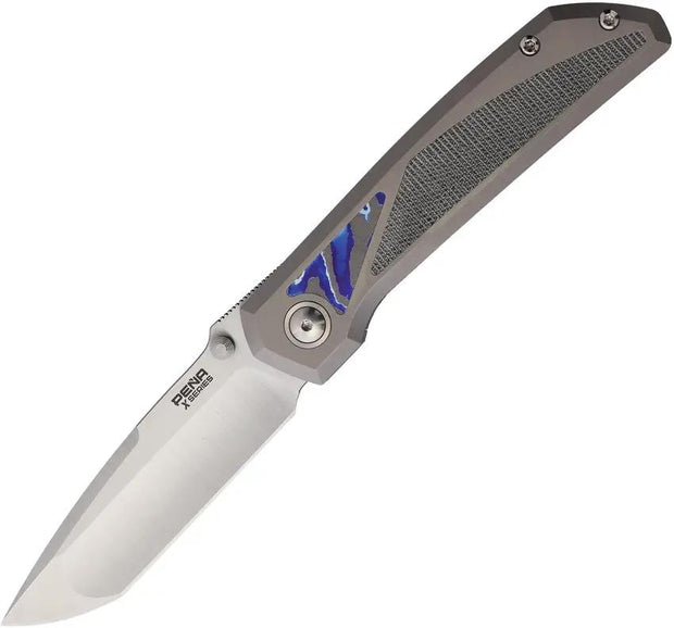 Pena Knives Mula Framelock Tanto Blk Mic MULA TANTO BLK DTI by Pena Knives