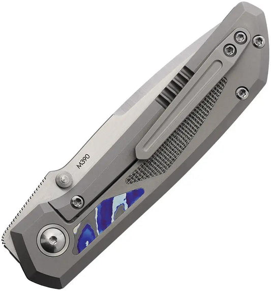 Pena Knives Mula Framelock Tanto Blk Mic MULA TANTO BLK DTI by Pena Knives