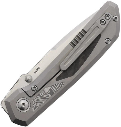 Pena Knives Mula Framelock Tanto Camo CF MULA TANTO BC FC D by Pena Knives