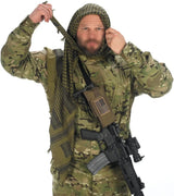 Camcon Shemagh Black 61038 Desert Scarf For Outdoor Adventurers Tactical Sun Wind Sand Protection by Camcon