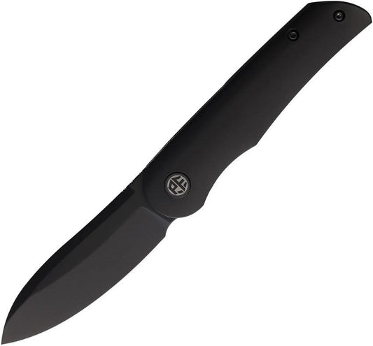 Petrified Fish El Camino Linerlock PVD Black PFE16DADW by Petrified Fish