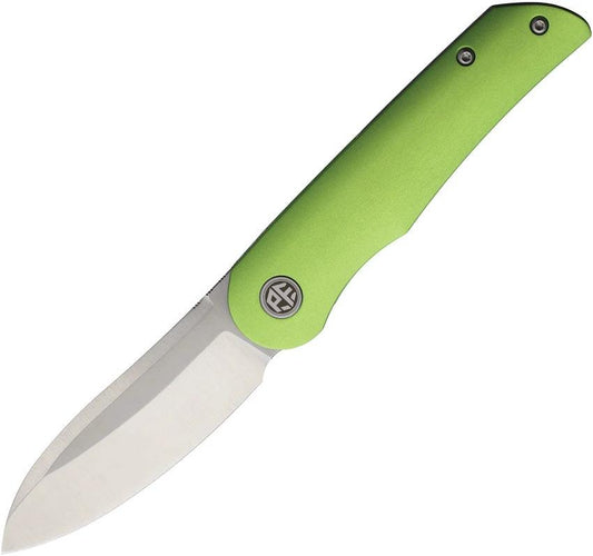 Petrified Fish El Camino Linerlock Green PFE16GRAS by Petrified Fish