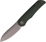 Petrified Fish El Camino Linerlock Green PFE16GRMGAW by Petrified Fish