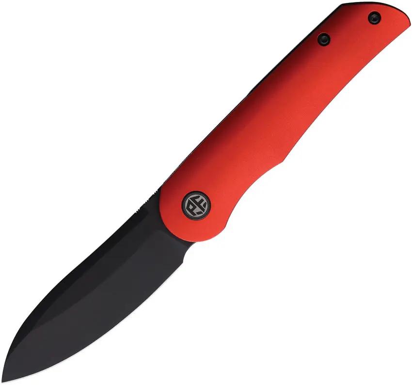 Petrified Fish El Camino Linerlock Elite Red N690 Knife EDC by Petrified Fish
