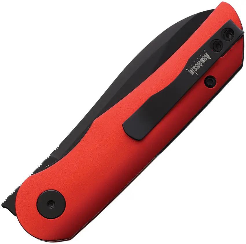 Petrified Fish El Camino Linerlock Elite Red N690 Knife EDC by Petrified Fish
