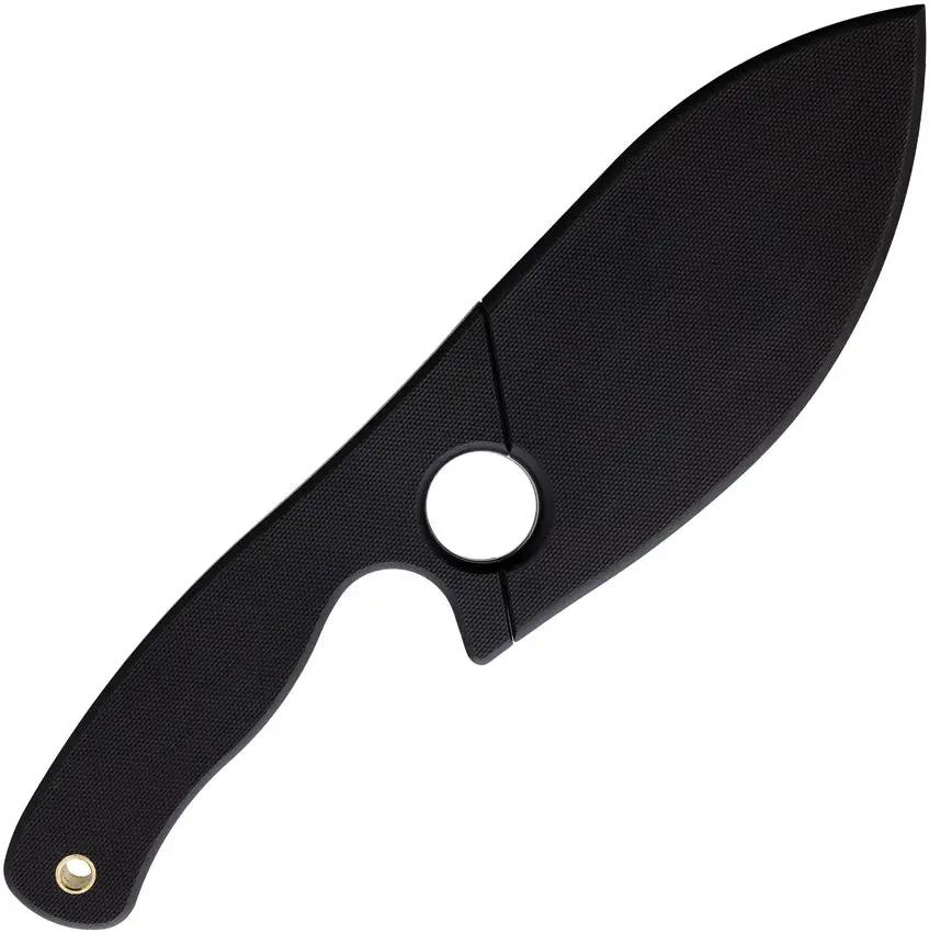 Petrified Fish EEL Fixed Blade Knife - Ideal For EDC With Black G10 Handle And Stonewashed Three Point Five Inch Blade by Petrified Fish