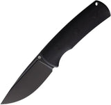 Petrified Fish Beluga Fixed Blade Knife Black K110 Stonewash Full Tang G10 Handle For Outdoor Enthusiasts by Petrified Fish
