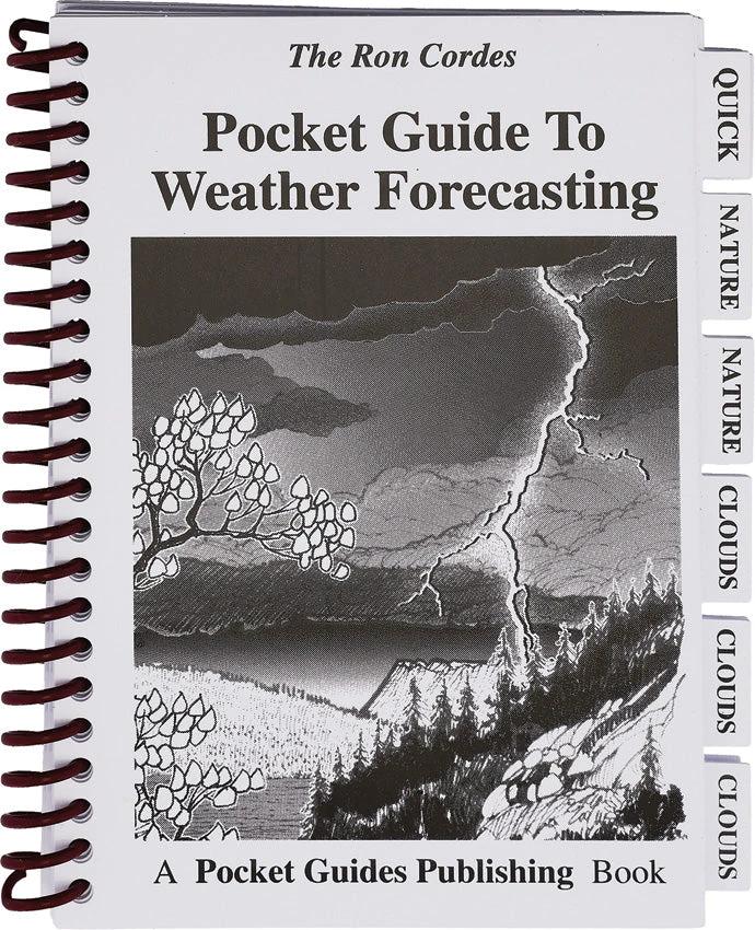 Books Pocket Guide Weather Forecast WEATHER FORECASTING by Books