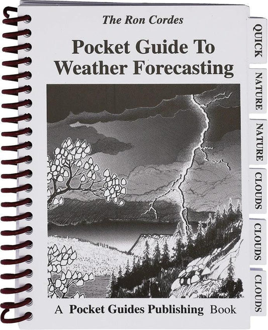 Books Pocket Guide Weather Forecast WEATHER FORECASTING by Books