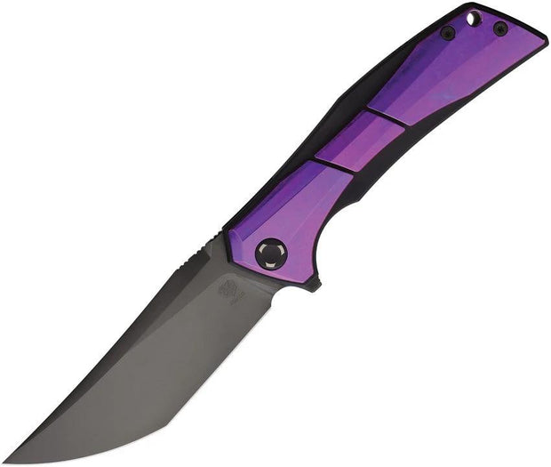 Poikilo Blade Anolis Framelock Purple ANOLIS-S2-PRP by Poikilo Blade