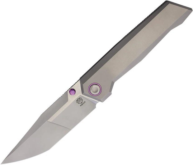 Poikilo Blade Salvator Framelock Ti PSW SALVATOR-S1-PSW by Poikilo Blade