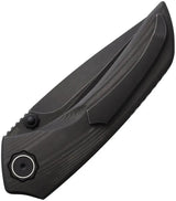 Poikilo Blade Tuna Linerlock CF DSW - Carbon Fiber Handle With Bohler M398 Stainless Tanto Blade by Poikilo Blade