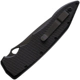 Piranha Knives Auto Predator Button Lock Black CPM S30V 4 Inch Blade - Automatic Opening by Piranha Knives