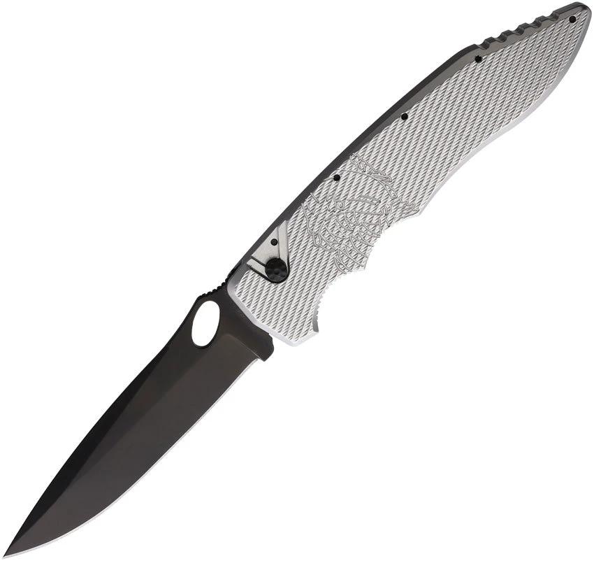 Piranha Knives Auto Predator Button Lock P-10ST by Piranha Knives