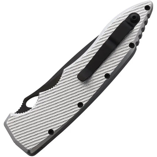Piranha Knives Auto Predator Button Lock P-10ST - Automatic Opening Tactical Knife with S30V Blade by Piranha Knives