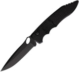 Piranha Knives Auto Mini Predator Button Lock P-11BKT by Piranha Knives