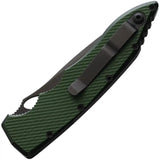 Piranha Knives Auto Mini Predator Button Lock P11GT - Automatic Opening Pocket Knife With CPM S30V Blade by Piranha Knives