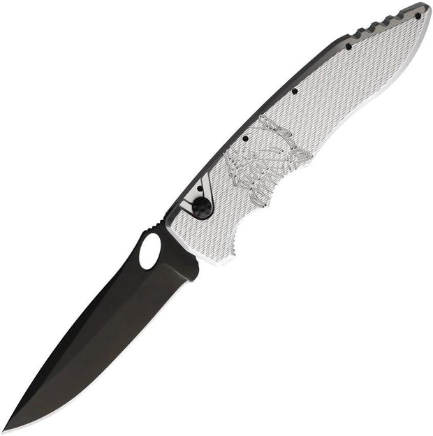 Piranha Knives Auto Mini Predator Button Lock P-11ST by Piranha Knives