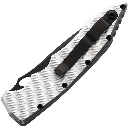Piranha Knives Auto Mini Predator Button Lock P-11ST - Automatic Opening EDC Knife With S30V Blade by Piranha Knives