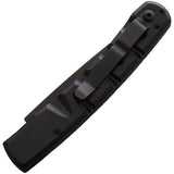 Piranha Knives Auto Virus Button Lock Blk P-15BKTS by Piranha Knives