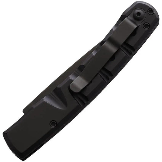Piranha Knives Auto Virus Button Lock Blk P-15BKTS by Piranha Knives