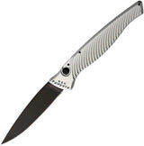 Piranha Knives Auto DNA Button Lock Silver P-16ST by Piranha Knives