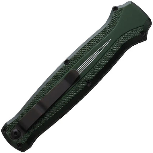 Piranha Knives Auto Rated-R OTF Green P-19GT by Piranha Knives