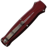 Piranha Knives Auto Rated-R OTF P-19R - Automatic Opening Knife With 3.5 Inch 154CM Clip Point Blade by Piranha Knives