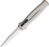 Piranha Knives Auto Rated-R OTF Silver P-19S by Piranha Knives