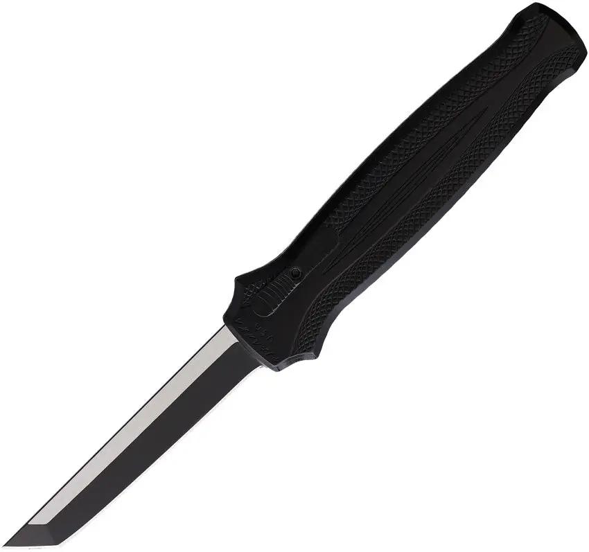 Piranha Knives Auto Rated-R OTF Blk P-19TBKT by Piranha Knives