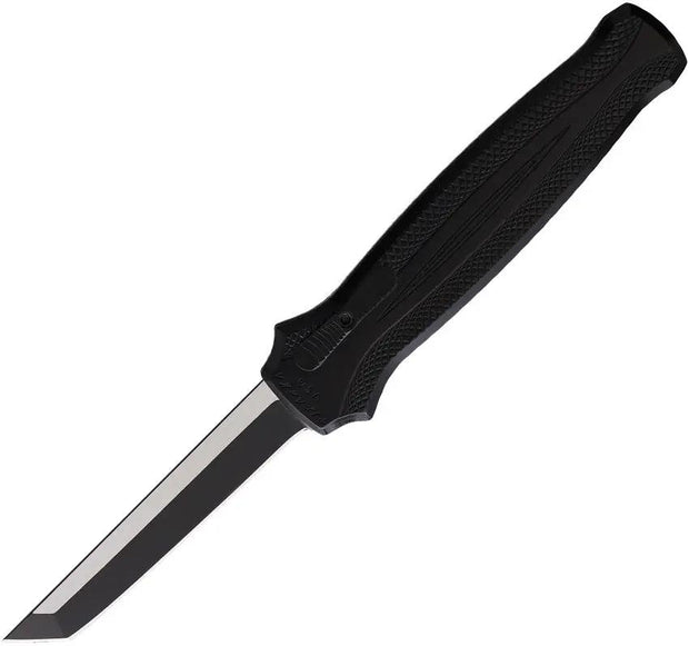 Piranha Knives Auto Rated-R OTF Blk P-19TBKT by Piranha Knives