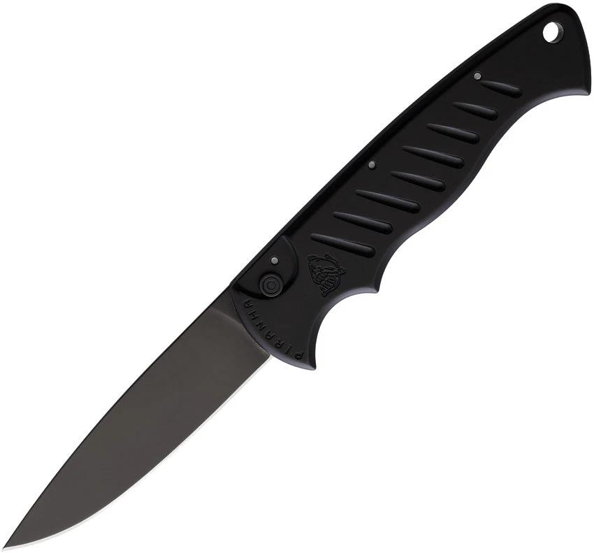 Piranha Knives Auto Pocket Button Lock P-1BKT by Piranha Knives