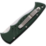 Piranha Knives Auto Pocket Button Lock Green P-1G - Automatic Opening Folding Knife With Satin 3.25in 154CM Blade by Piranha Knives