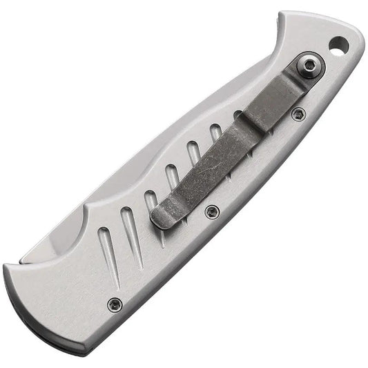 Piranha Knives Auto Pocket Button Lock Slv P-1S by Piranha Knives