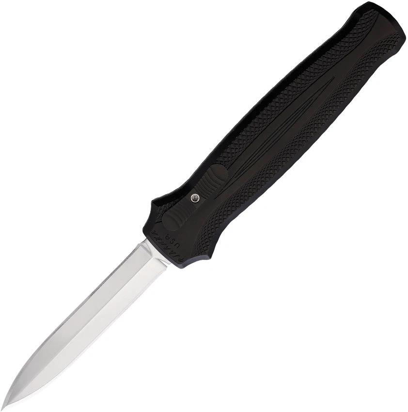 Piranha Knives Auto Rated-X OTF Black P-20BK by Piranha Knives