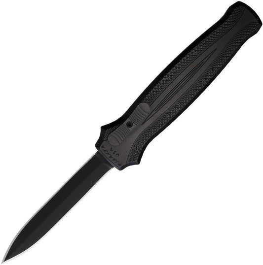 Piranha Knives Auto Rated-X OTF Black P-20BKT by Piranha Knives