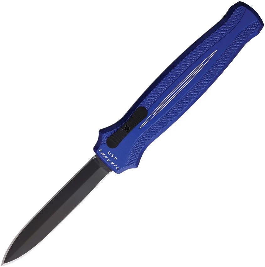 Piranha Knives Auto Rated-X OTF Blue P-20BT by Piranha Knives