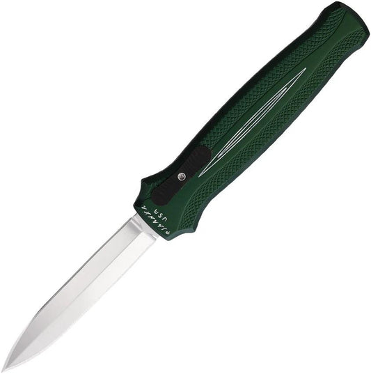 Piranha Knives Auto Rated-X OTF Green P-20G by Piranha Knives