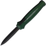 Piranha Knives Auto Rated-X OTF Green P-20GT by Piranha Knives
