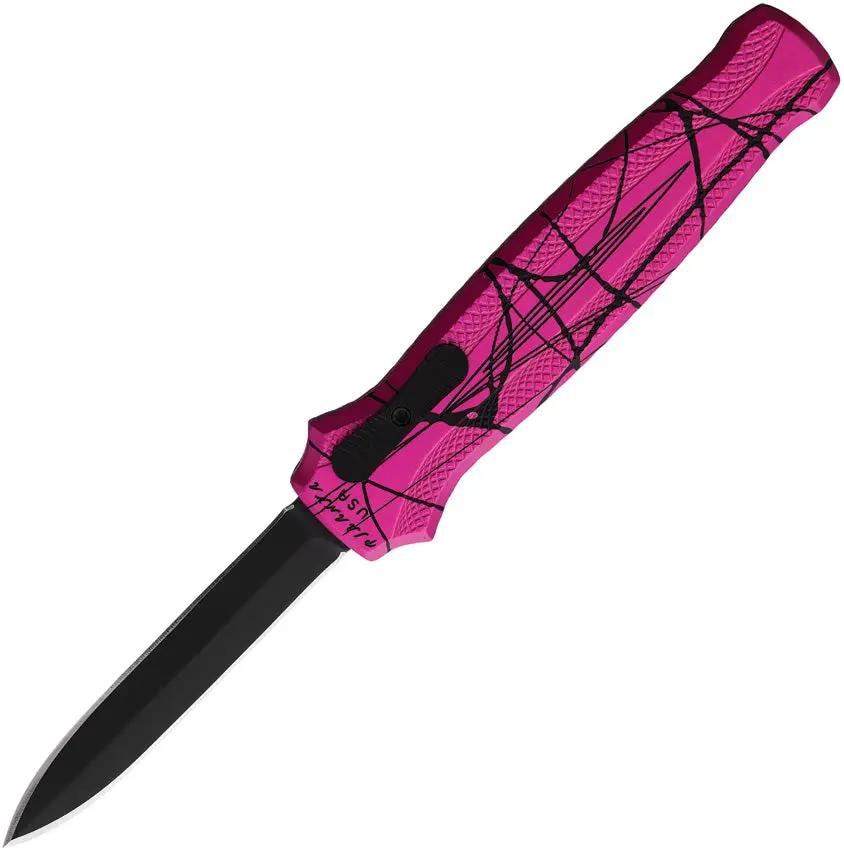 Piranha Knives Auto Rated-X OTF Pink P-20PKT by Piranha Knives