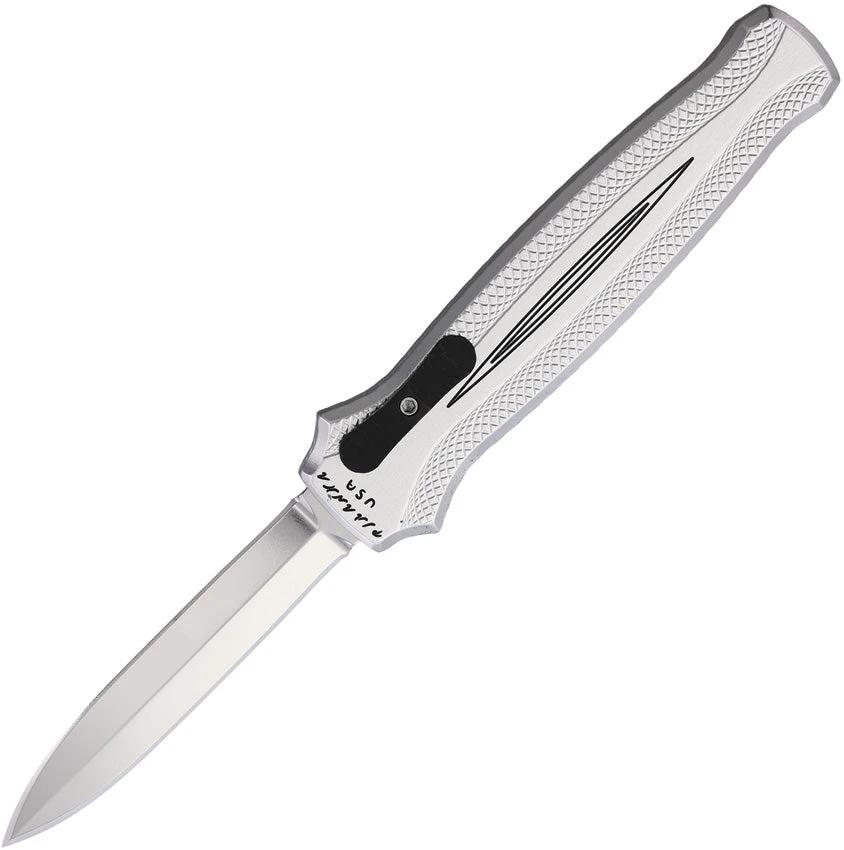 Piranha Knives Auto Rated-X OTF Silver P-20S by Piranha Knives