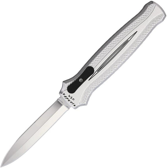 Piranha Knives Auto Rated-X OTF Silver P-20S by Piranha Knives