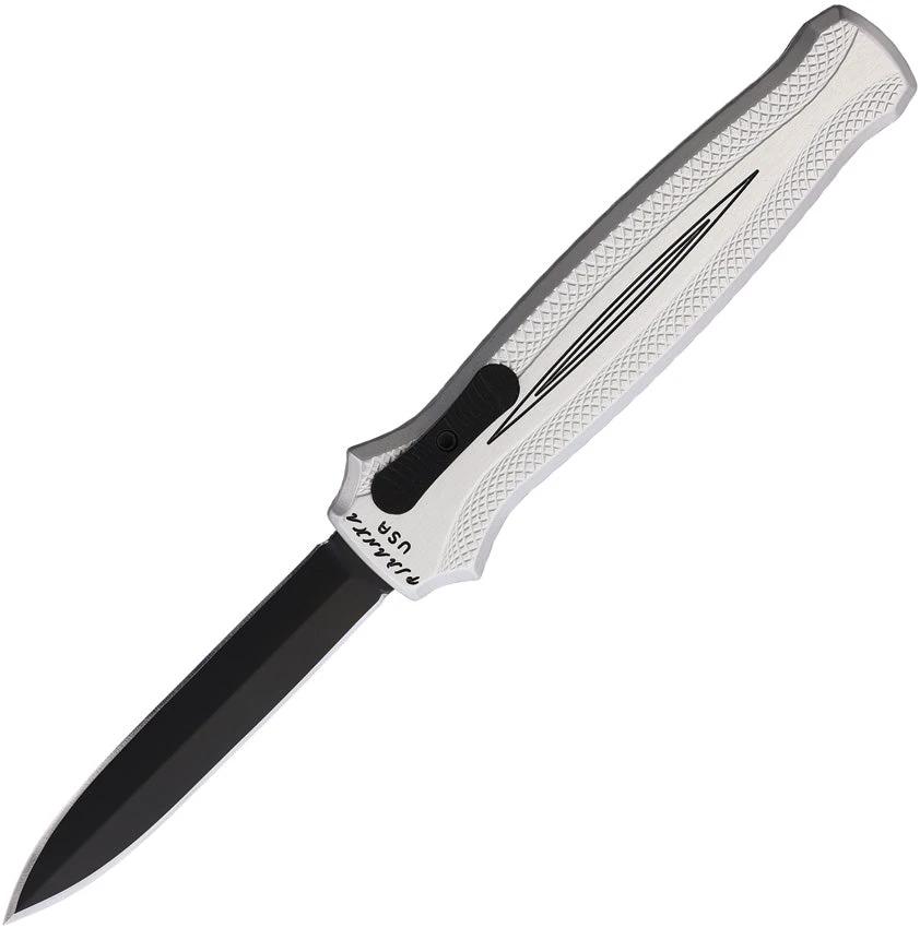 Piranha Knives Auto Rated-X OTF Silver P-20ST by Piranha Knives
