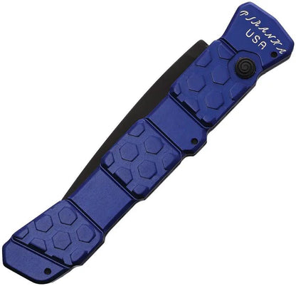 Piranha Knives Auto 21 Button Lock Blue P-21BT by Piranha Knives