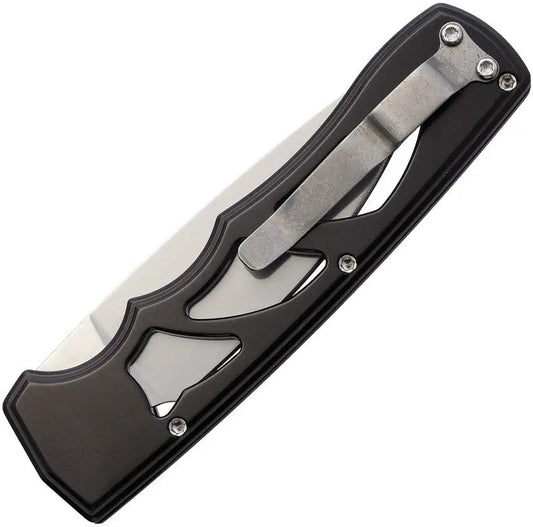Piranha Knives Auto MagnaRaptor Button Lock P-25BK by Piranha Knives