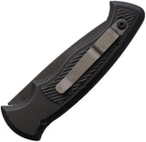 Piranha Knives Auto Velocity Button Lock Blk P-26BKT by Piranha Knives