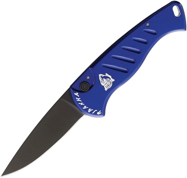 Piranha Knives Auto Fingerling Button Lock P-2BT by Piranha Knives