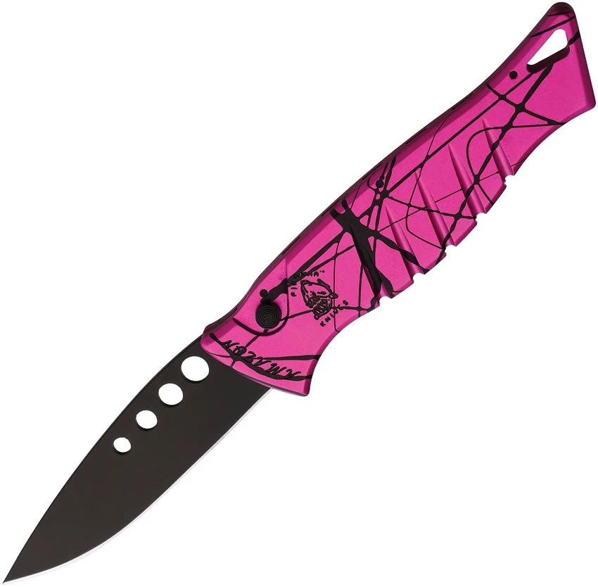 Piranha Knives Auto Amazon Button Lock Pnk P-3PKT by Piranha Knives