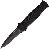 Piranha Knives Auto Bodyguard Button Lock P-6BKTS by Piranha Knives