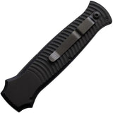 Piranha Knives Auto Bodyguard Tactical P-6BKT - Automatic Opening EDC Knife With CPM S30V Blade by Piranha Knives